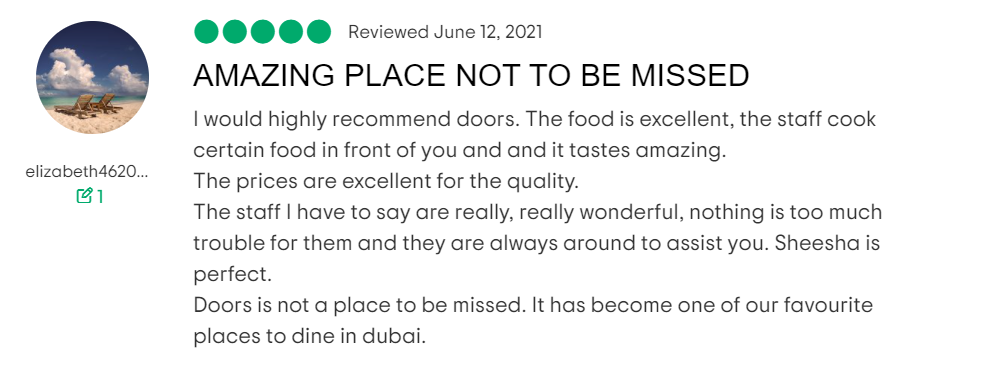Tripadvisor Review 6