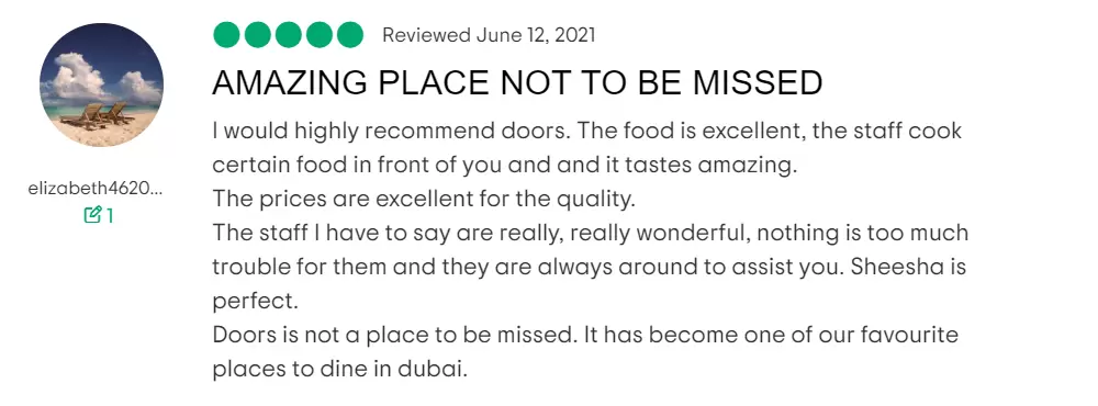 Tripadvisor Review 6